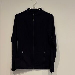 Women’s Black Utility Zip-Up Jacket